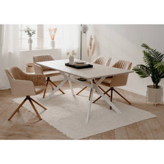 Стол Aatrium Onex, 90x180x75 см, белый цена и информация | Кухонные и обеденные столы | hansapost.ee
