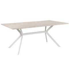 Laud Aatrium Onex, 90x180x75 cm, valge hind ja info | Köögilauad, söögilauad | hansapost.ee