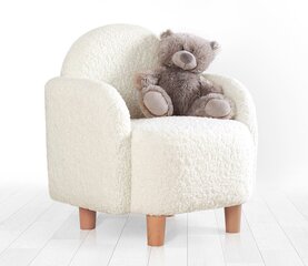Детское кресло Asir Moylo, белое цена и информация | Детские диваны, кресла | hansapost.ee