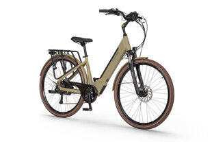 Elektrijalgratas Ecobike X-City Cappuccino 28", pruun цена и информация | Электровелосипеды | hansapost.ee