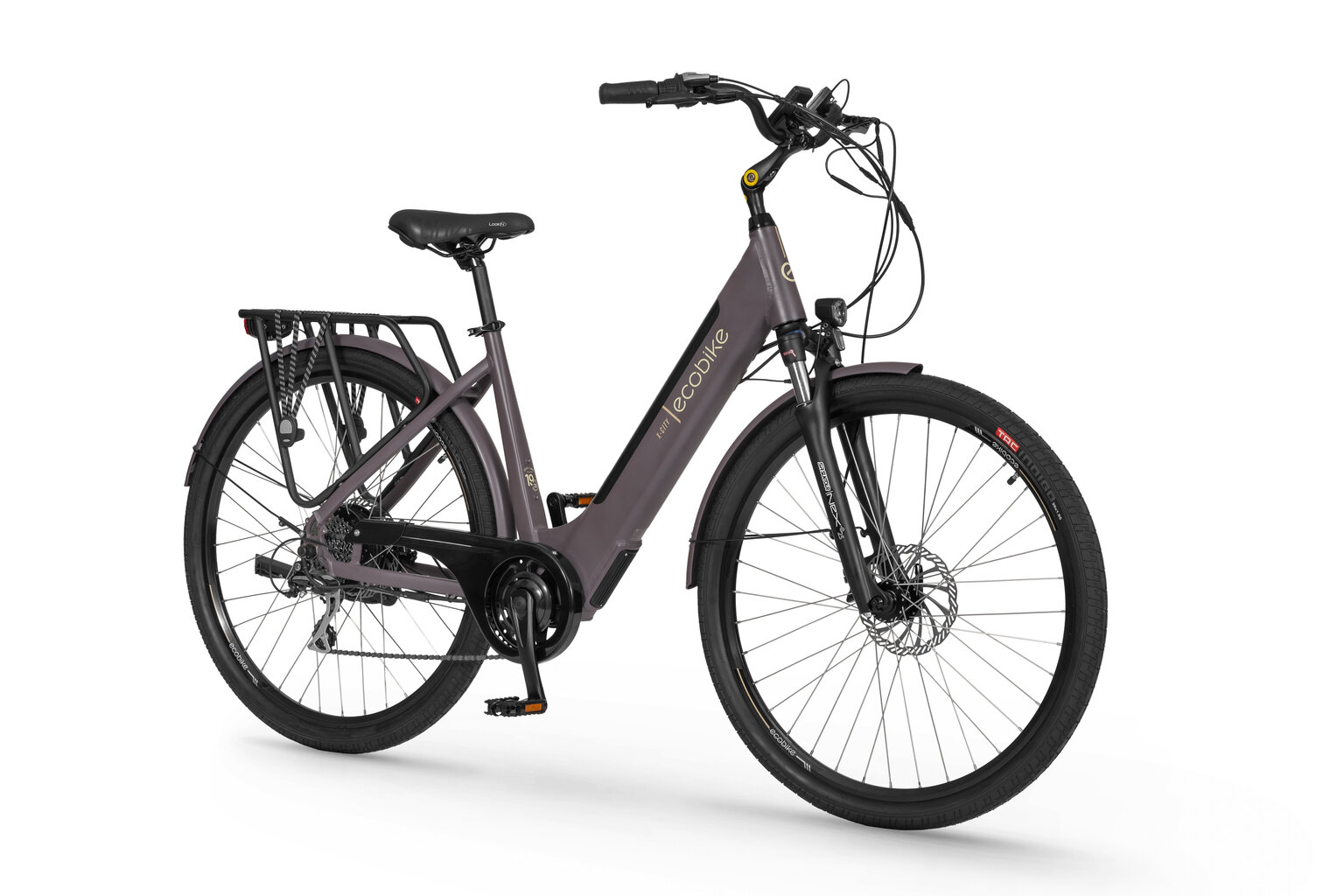 Elektrijalgratas EcoBike X-City Coffee 28", pruun цена и информация | Elektrijalgrattad | hansapost.ee