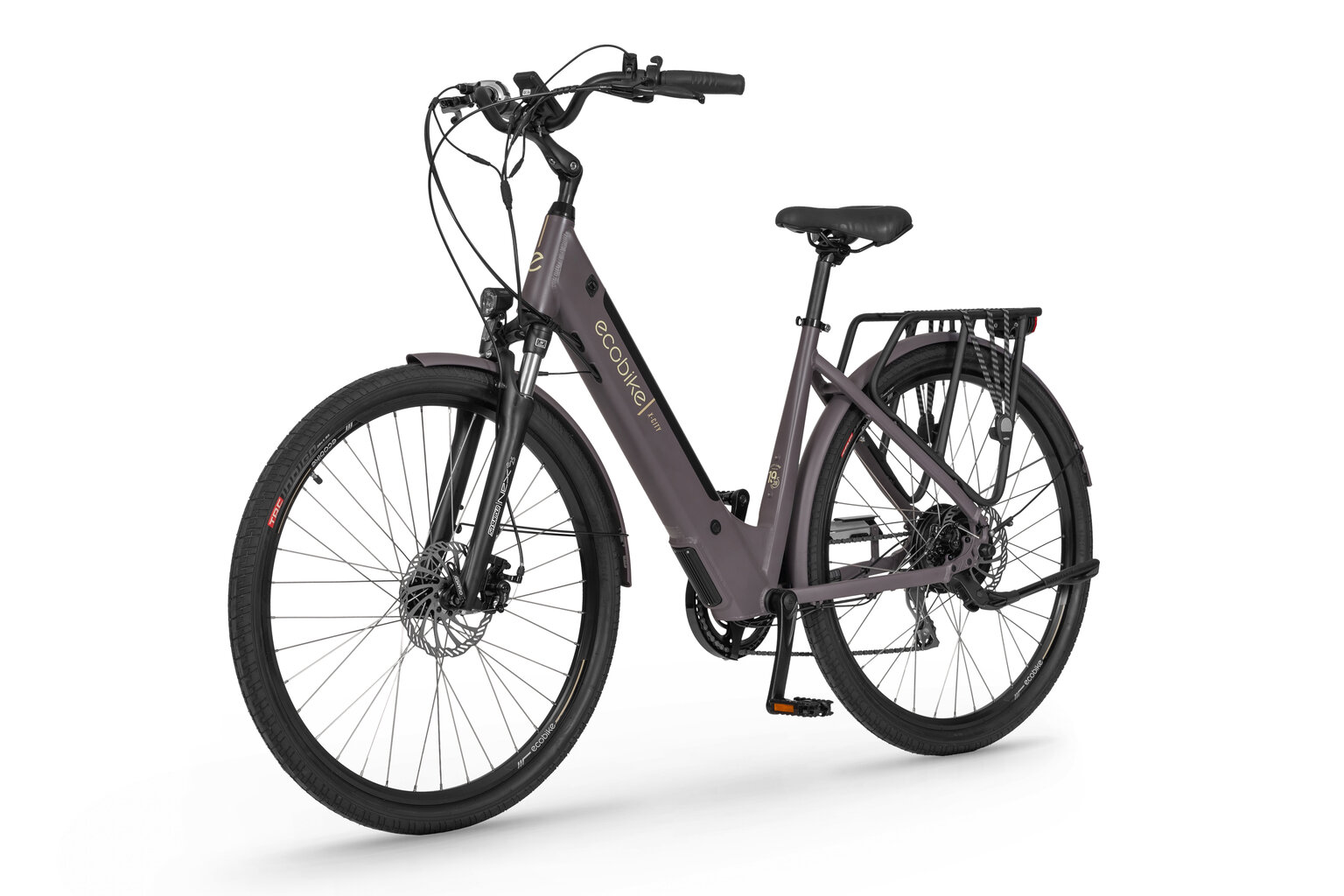 Elektrijalgratas EcoBike X-City Coffee 28", pruun цена и информация | Elektrijalgrattad | hansapost.ee