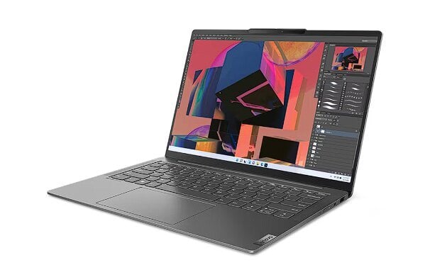 Lenovo Yoga Slim 6 14IRH8 Intel Core i5 16 GB SSD 512GB Intel Iris Xe Graphics W11H Storm Grey цена и информация | Sülearvutid | hansapost.ee