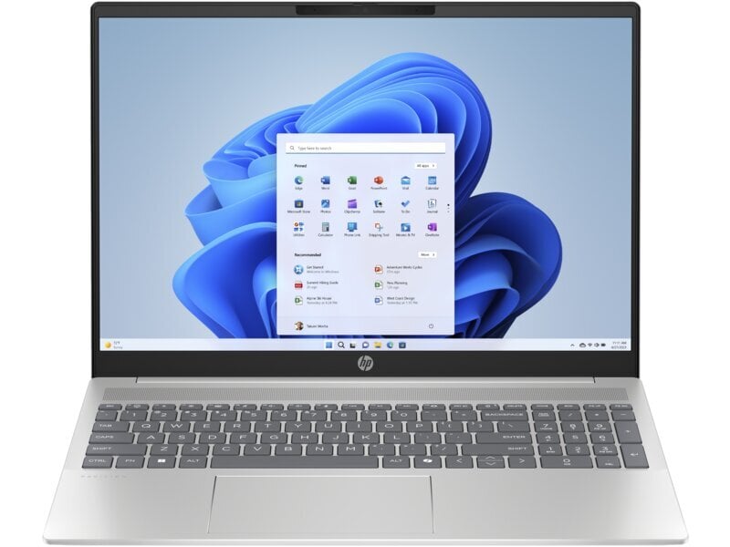 HP Pavilion 16-ag0006ny AMD Ryzen 5 8540U 16GB 512GB AMD Radeon Graphics W11H Natural Silver hind ja info | Sülearvutid | hansapost.ee