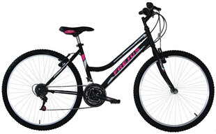 Детский велосипед - черный с розовым (Размер колеса: 26”) цена и информация | Велосипеды | hansapost.ee