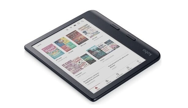 Rakuten Kobo Libra Colour Black (N428-KU-BK-K-CK) hind ja info | E-lugerid | hansapost.ee