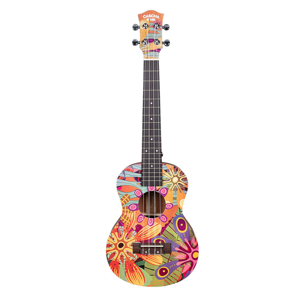 Tenor ukulele Cascha Art Flowers HH 2611 hind ja info | Kitarrid | hansapost.ee