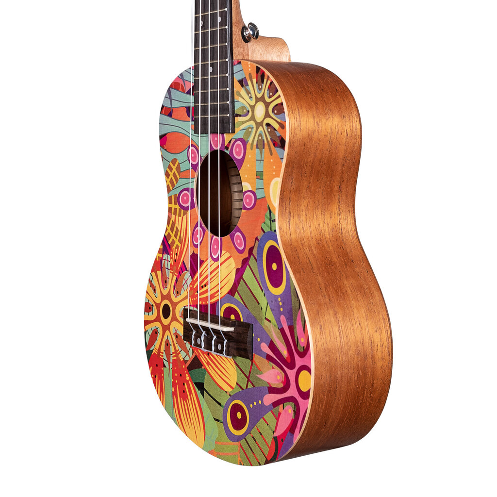 Tenor ukulele Cascha Art Flowers HH 2611 hind ja info | Kitarrid | hansapost.ee