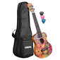 Tenor ukulele Cascha Art Flowers HH 2611 hind ja info | Kitarrid | hansapost.ee