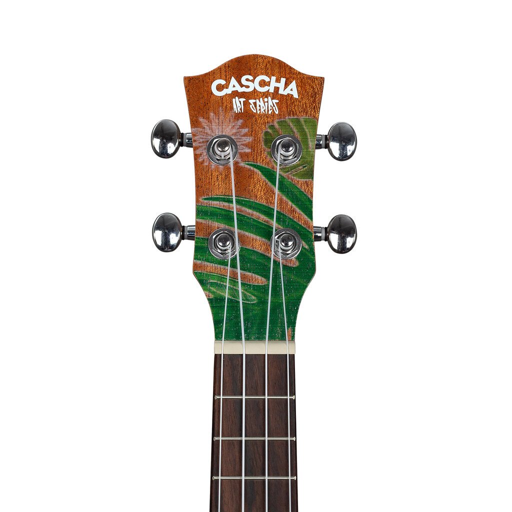 Tenor ukulele Cascha Art Leafy HH 2610 цена и информация | Kitarrid | hansapost.ee