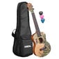 Tenor ukulele Cascha Art Leafy HH 2610 цена и информация | Kitarrid | hansapost.ee