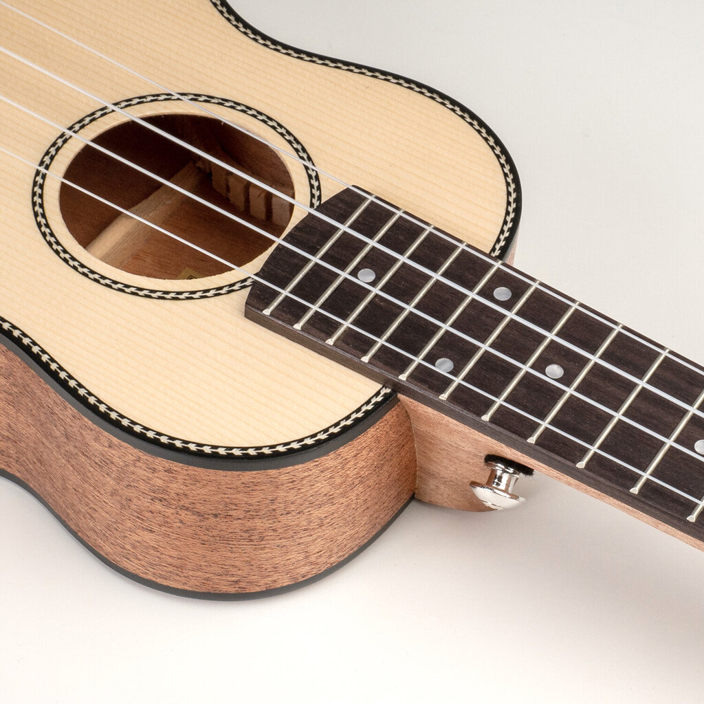 Sopran ukulele Cascha Spruce Solid Top HH 2148 цена и информация | Kitarrid | hansapost.ee
