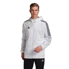 Джемпер для мужчин Adidas Tiro 21 Windbreaker, M GP4966, белый цена и информация | Мужская спортивная одежда | hansapost.ee