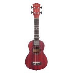 Sopran ukulele Cascha Mahogany punane HH 2263 hind ja info | Kitarrid | hansapost.ee