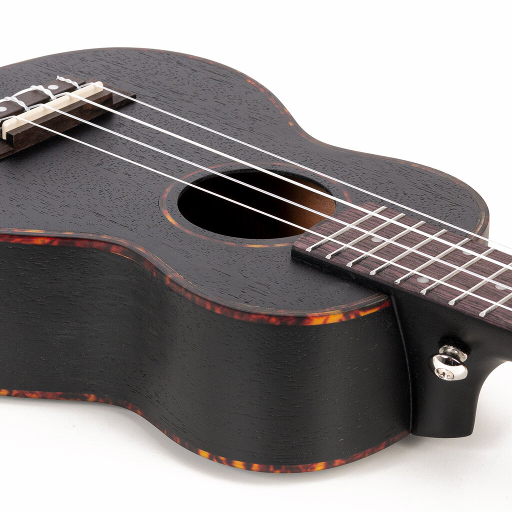 Sopran ukulele Cascha Mahogany must HH 2262 hind ja info | Kitarrid | hansapost.ee