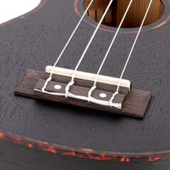 Sopran ukulele Cascha Mahogany must HH 2262 hind ja info | Kitarrid | hansapost.ee