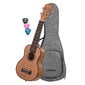 Sopran ukulele vasakukäelistele Cascha Mahogany HH 2026L цена и информация | Kitarrid | hansapost.ee