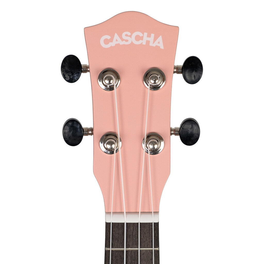Sopran ukulele Cascha Pärn roosa HH 3968 hind ja info | Kitarrid | hansapost.ee