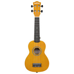 Soprano ukulele Cascha Linden kollane HH 3964 hind ja info | Kitarrid | hansapost.ee
