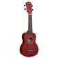 Sopran ukulele Cascha Linden punane HH 3961 цена и информация | Kitarrid | hansapost.ee