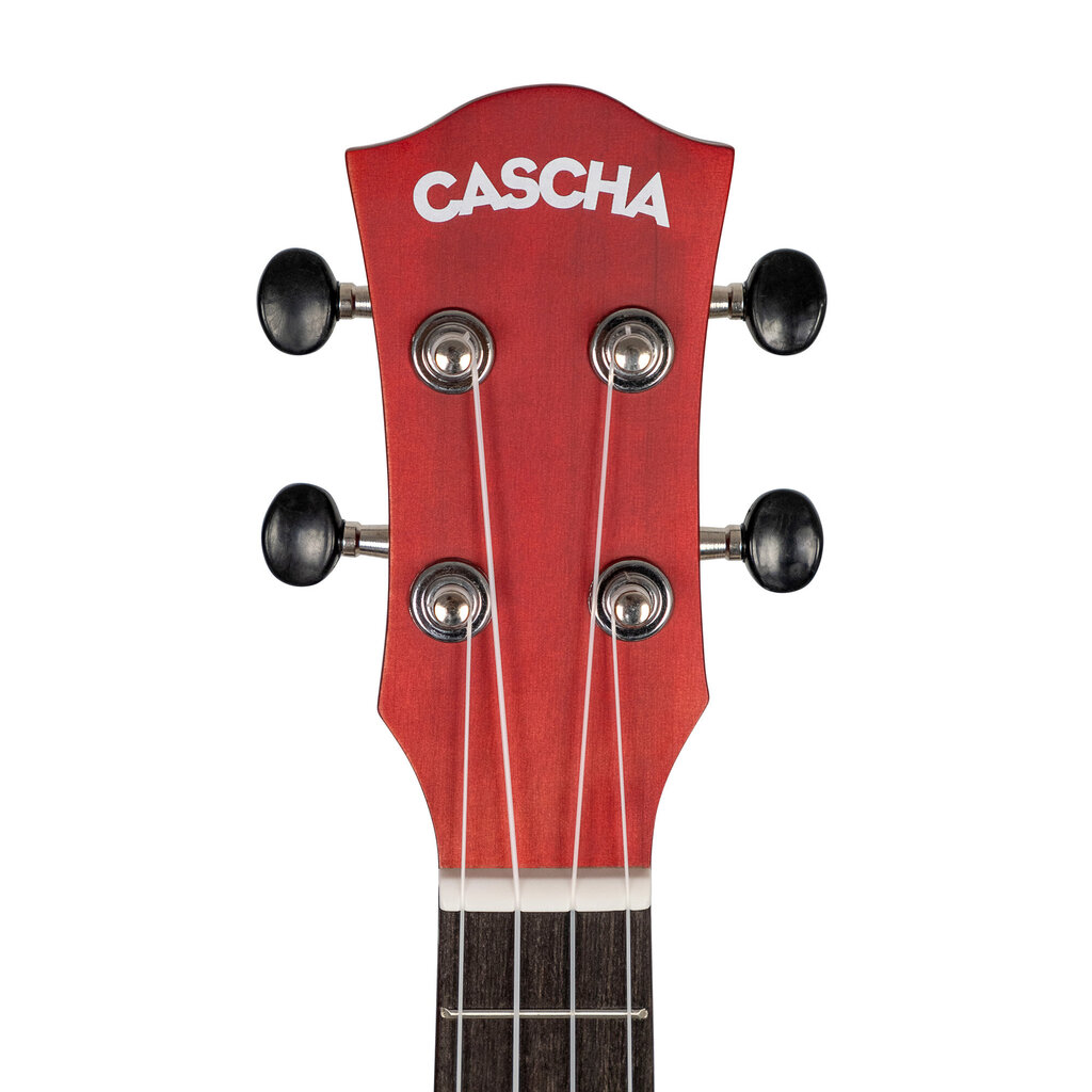 Sopran ukulele Cascha Linden punane HH 3961 цена и информация | Kitarrid | hansapost.ee