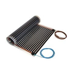 Wellmo пленка для напольного отопления шириной 0,5 м комплект с термостатом 0,5x4м цена и информация | Нагревательные коврики для пола и зеркал | hansapost.ee