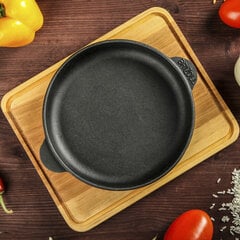 "BRIZOLL" сковорода чугунная порционная с подставкой  16х2,5 см "HoReCa" цена и информация | Brizoll Кухонные товары, товары для домашнего хозяйства | hansapost.ee