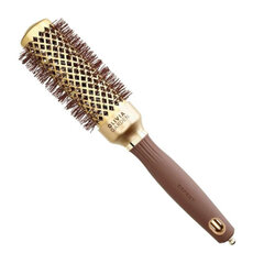 Olivia Garden Expert Blowout Shine Gold & Brown, Щетка для укладки волос с ионизацией, 35мм цена и информация | Расчески, щетки для волос, ножницы | hansapost.ee