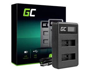 Green Cell Battery Charger AHBBP-501 for GoPro AHDBT-501, HD Hero5, HD Hero6 hind ja info | Fotoaparaatide laadijad | hansapost.ee