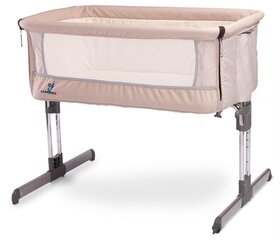 Детская кроватка Caretero Sleep2gether, Beige   цена и информация | Дорожные кроватки | hansapost.ee