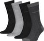 Calvin Klein meeste sokid 4pk kinkekarbis, must-hall hind ja info | Sokid meestele | hansapost.ee