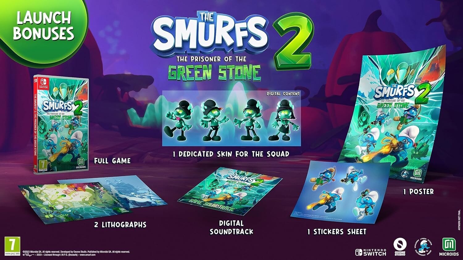 The Smurfs 2: Prisoner of the Green Stone цена и информация | Konsooli- ja arvutimängud | hansapost.ee