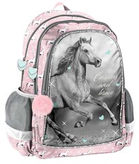 Рюкзак Horse School Bag Pink цена и информация | Школьные рюкзаки, спортивные сумки | hansapost.ee