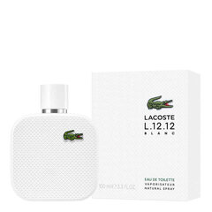 Tualettvesi Lacoste L.12.12 White Edt meestele, 100 ml hind ja info | Lacoste Parfüümid | hansapost.ee