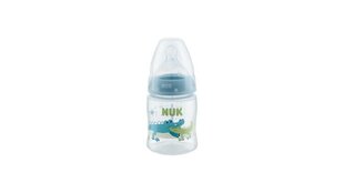 Pudel Nuk First Choice+ 0-6 kuud, 150 ml, sinine hind ja info | Lutipudelid ja tarvikud | hansapost.ee