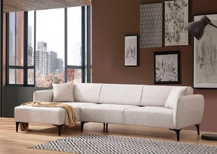 Kampinė sofa Belissimo Left - Off White цена и информация | Диваны | hansapost.ee