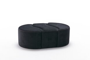 Pouffe Alya Puf - Black цена и информация | Кресла-мешки и пуфы | hansapost.ee