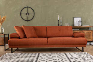 3 vietų sofa-lova Mustang - Orange цена и информация | Диваны | hansapost.ee