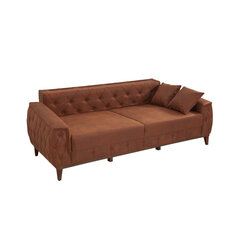3 vietų sofa-lova Marta - Brown цена и информация | Диваны | hansapost.ee