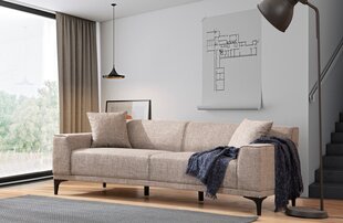3 vietų sofa Petra 3 - Fawn цена и информация | Диваны | hansapost.ee