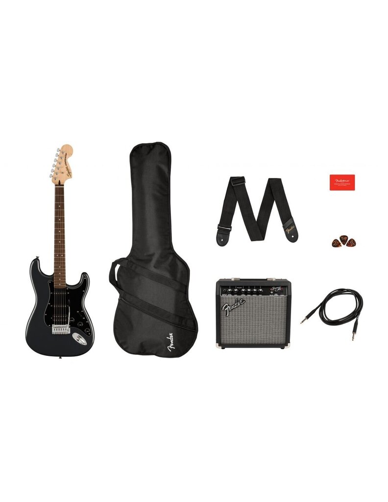 Elektrikitarri komplekt Fender Affinity Strat HSS & Frontman 15G цена и информация | Kitarrid | hansapost.ee