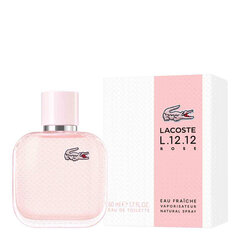 Tualettvesi Lacoste L.12.12 Rose Fraiche EDT naistele, 100 ml hind ja info | Lacoste Parfüümid, lõhnad ja kosmeetika | hansapost.ee
