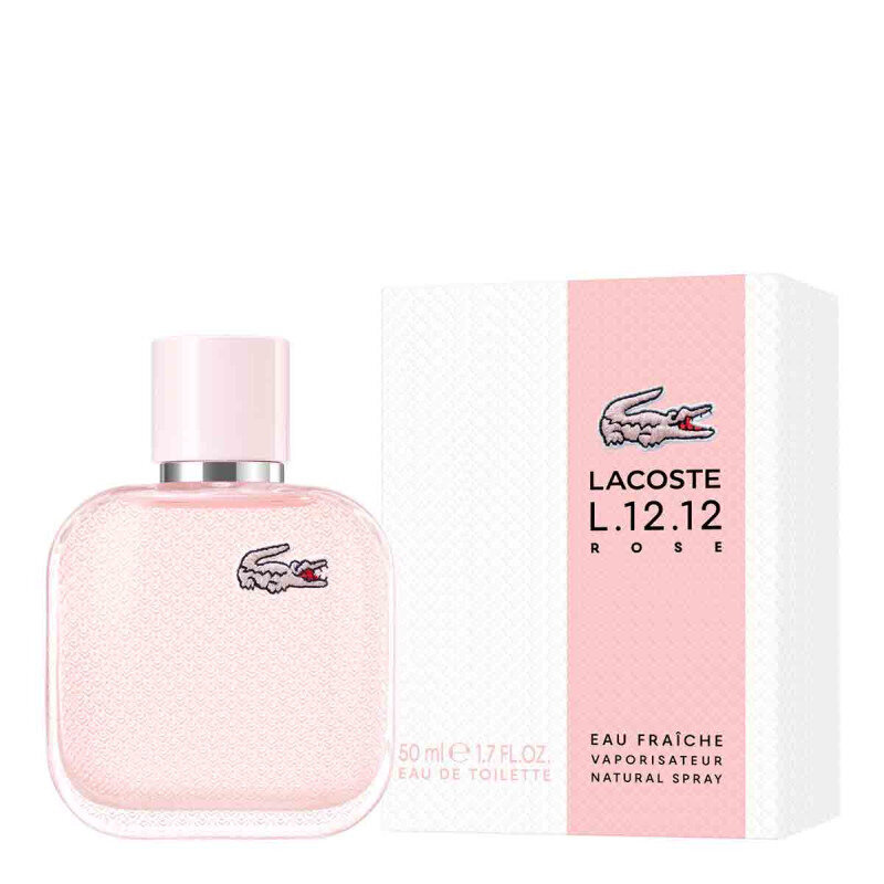 Tualettvesi Lacoste L.12.12 Rose Fraiche EDT naistele, 100 ml hind ja info | Parfüümid naistele | hansapost.ee