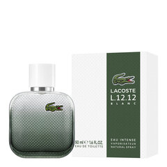Tualettvesi Lacoste L.12.12 Blanc Intense EDT meestele, 100 ml hind ja info | Lacoste Parfüümid, lõhnad ja kosmeetika | hansapost.ee