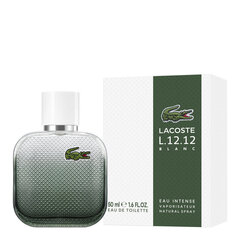 Туалетная вода Lacoste L.12.12 Blanc Intense EDT для мужчин, 100 мл цена и информация | Мужские духи | hansapost.ee