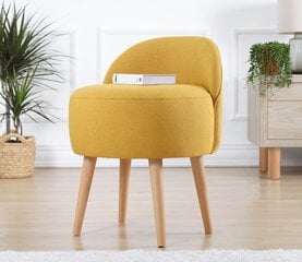 Pouffe Corvile - Yellow цена и информация | Кресла-мешки и пуфы | hansapost.ee