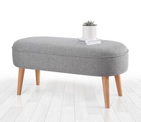 Pouffe Lednok - Grey цена и информация | Кресла-мешки и пуфы | hansapost.ee