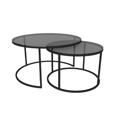 Kohvilaudade komplekt Asir Tokyo, must price and information | Coffee tables | hansapost.ee