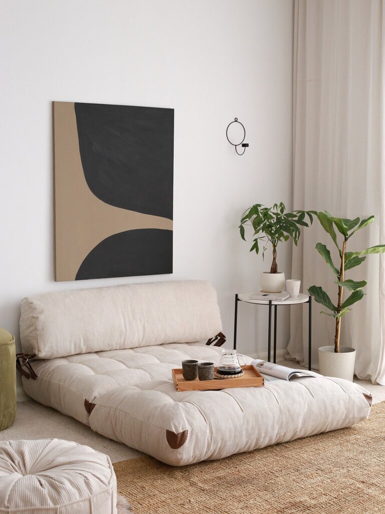 Diivanvoodi Atelier Del Sofa Fold, valge цена и информация | Diivanvoodid ja diivanid | hansapost.ee