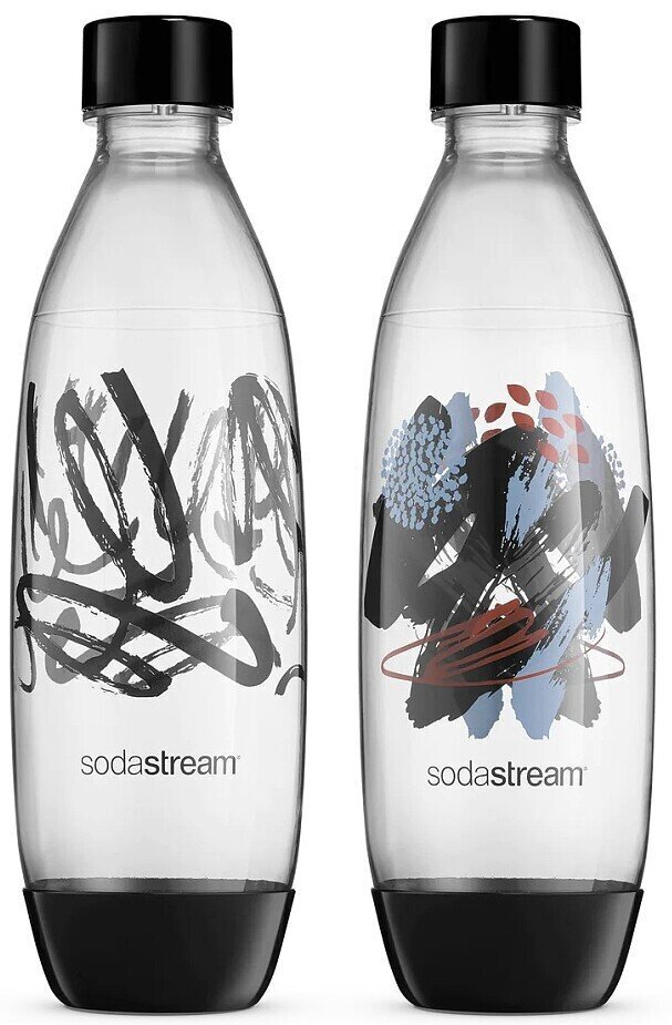 Pudelikomplekt Sodastream Art Duo Spirit Brush, 1l цена и информация | Joogipudelid | hansapost.ee